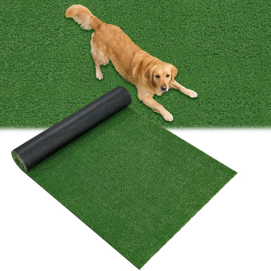 Outdoor Rug Waterproof - Artificial Grass Turf 6.5 x 10
