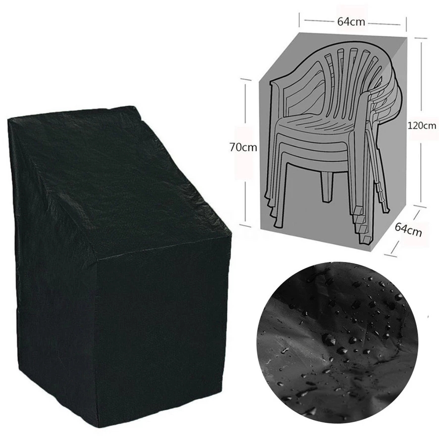 Outdoor Furniture Fabric Waterproof - Outdoor Stacked Chair Dust Cover, Storage