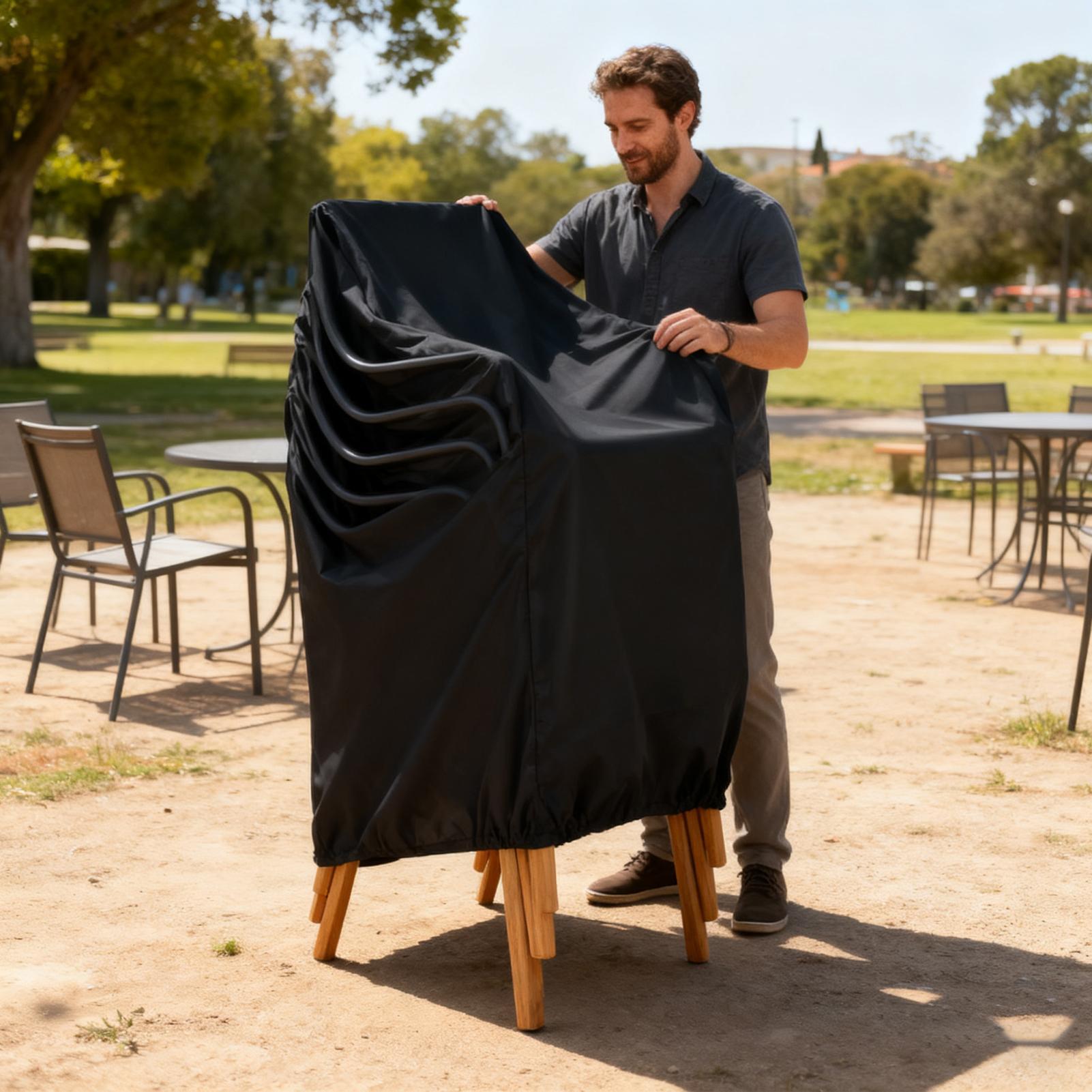 Deck Chair Lounger - Lawn Chair Covers Heavy Duty Waterproof