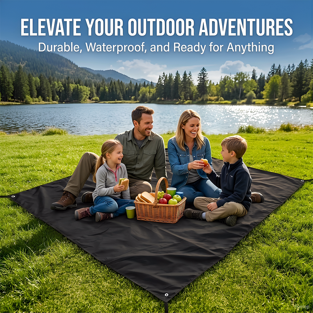 Outdoor Rug Waterproof - Outdoor Waterproof Tarp, Multi-Use Sun Canopy,