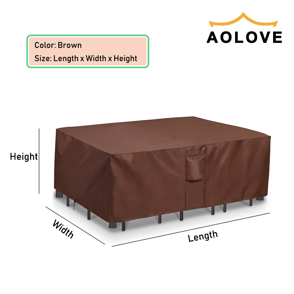 Brown 420D HEAVY DUTY Outdoor  - Outdoor Furniture Fabric Waterproof avaliação e preço