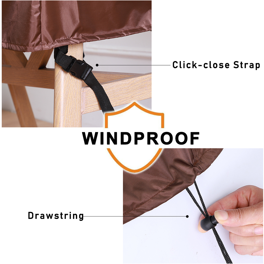 Brown 420D HEAVY DUTY Outdoor  - Outdoor Furniture Fabric Waterproof avaliação e preço