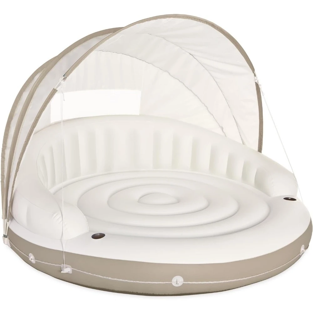 Canopy Island Inflatable Pool  - Outdoor Furniture Lounge avaliação e preço