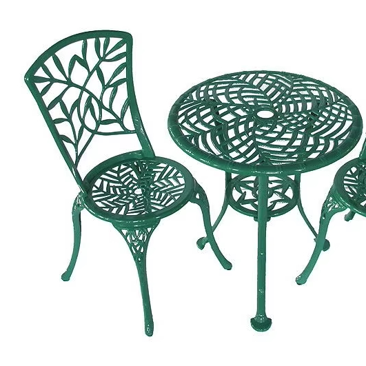 Durable Cast Aluminum 3-Piece  - Bistro Table Set avaliação e preço