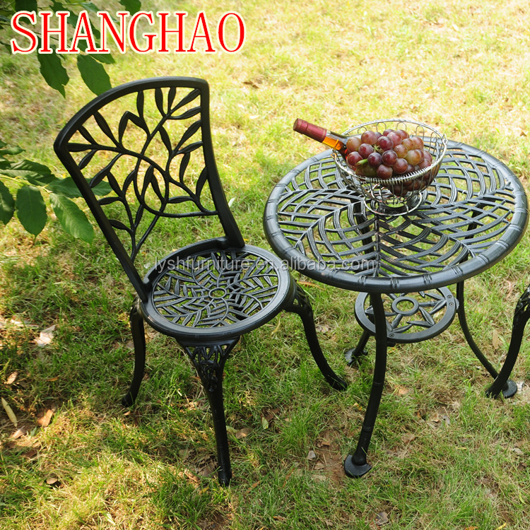Durable Cast Aluminum 3-Piece  - Bistro Table Set avaliação e preço