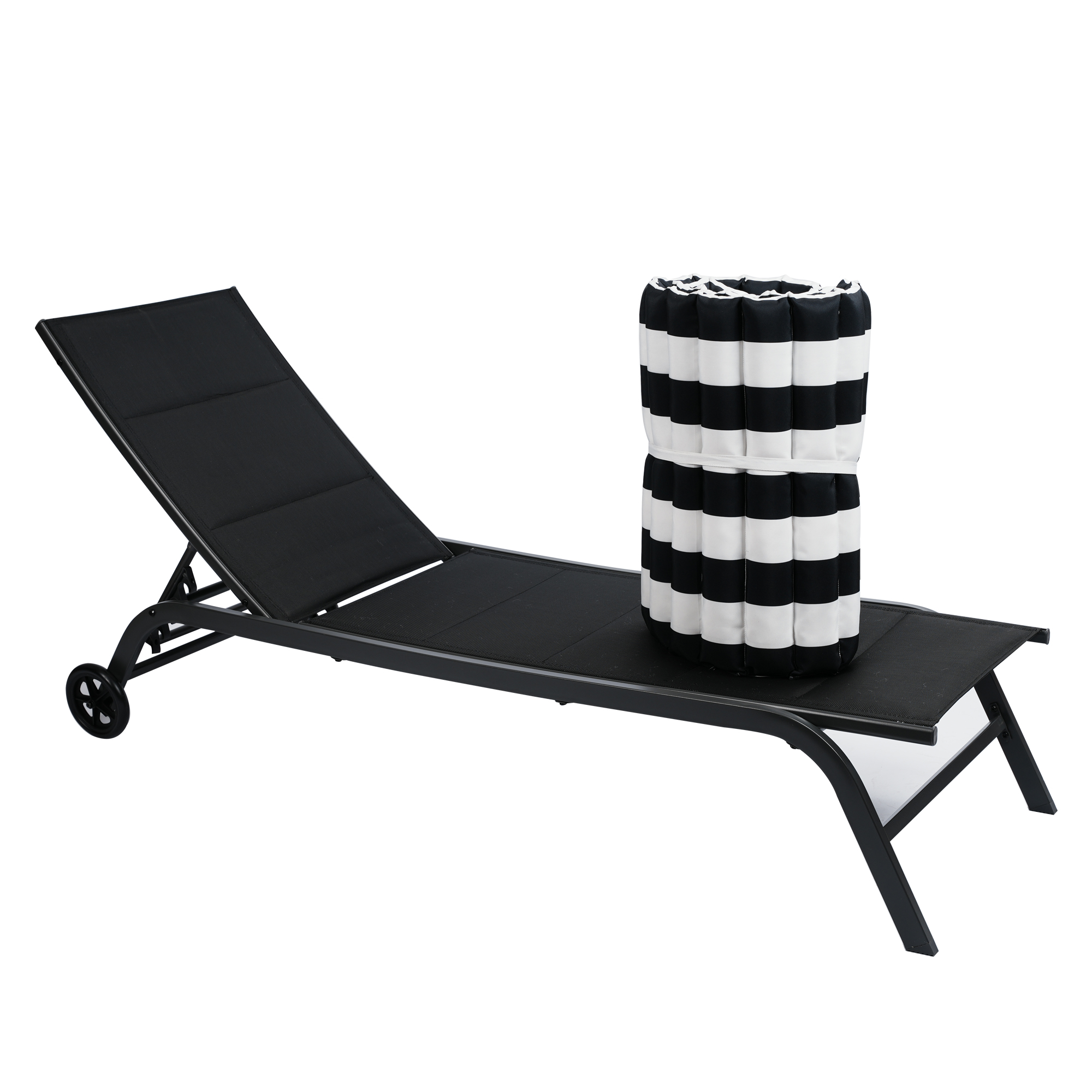 2PCS Set Outdoor Lounge Chair  - Outdoor Furniture Replacement Fabric avaliação e preço