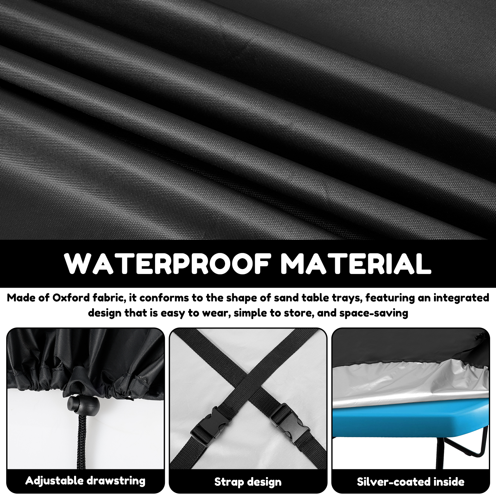 Kids Sand and Water Table Cove - Outdoor Furniture Fabric Waterproof avaliação e preço