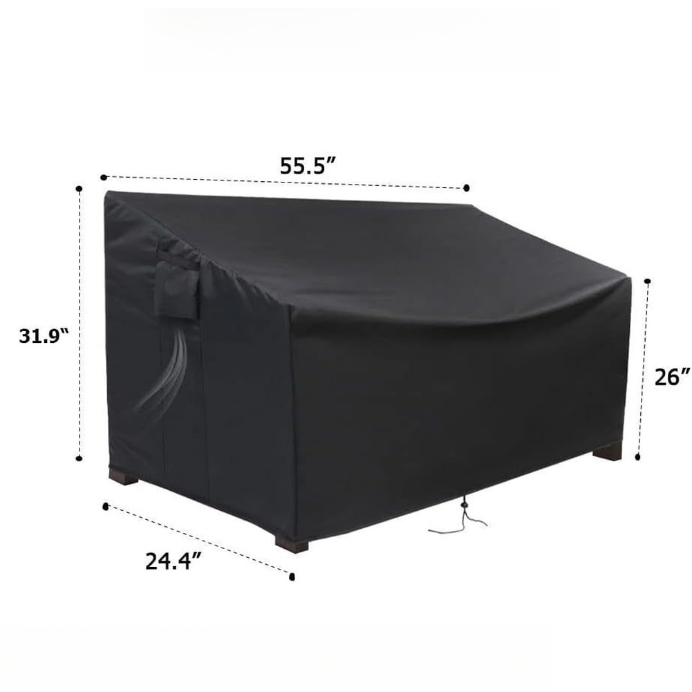 Heavy-Duty Patio Sofa Cover Wa - Outdoor Furniture Fabric Waterproof avaliação e preço