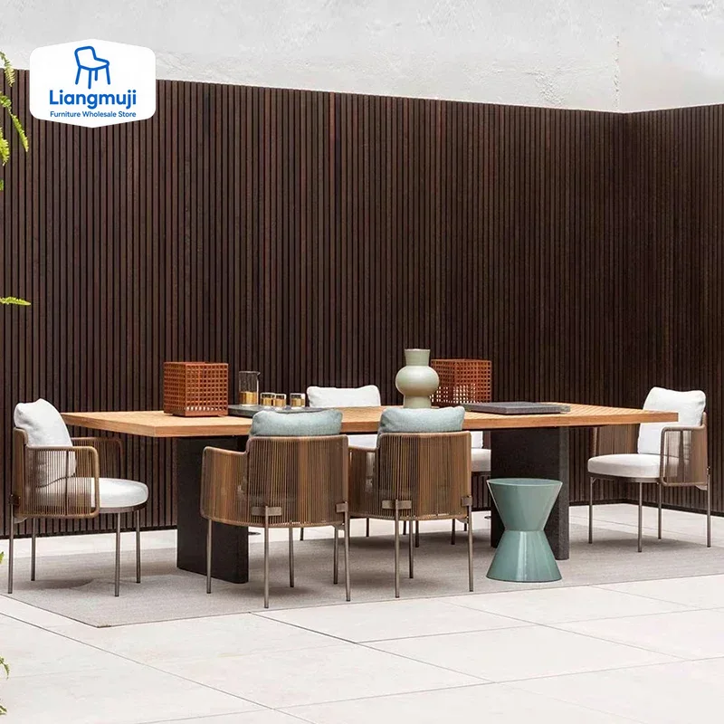Wood Waterproof Garden Furnitu - Outdoor Furniture Italian avaliação e preço