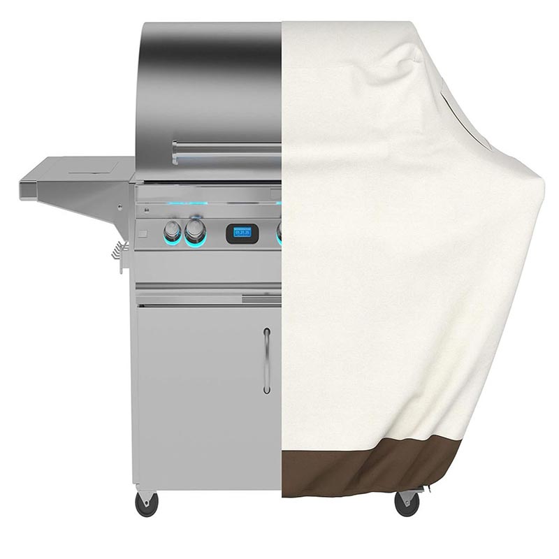 210D BBQ Beige Barbecue Grill  - Outdoor Furniture Fabric Waterproof avaliação e preço
