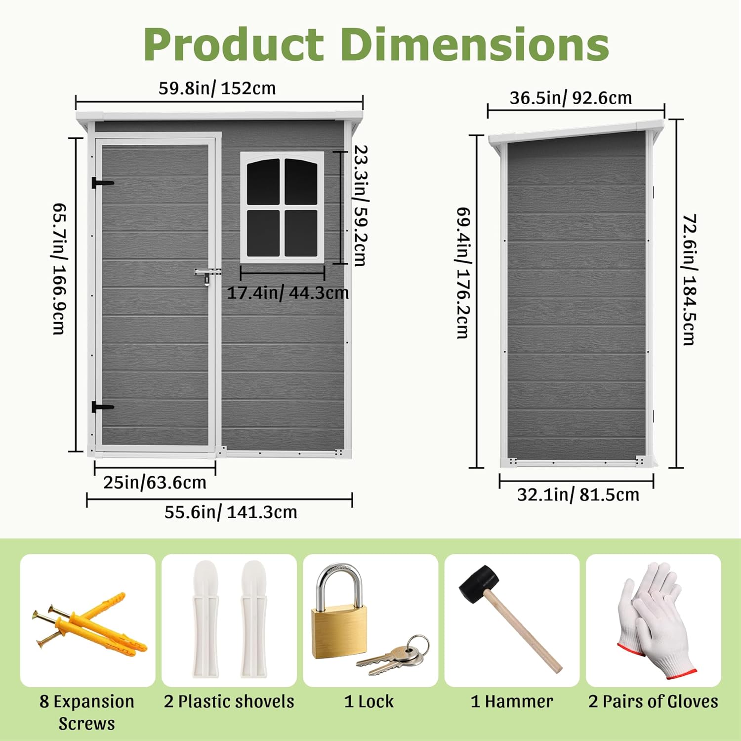 Resin Outdoor Storage Shed Kit - Outdoor Furniture Modern avaliação e preço