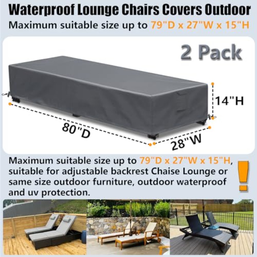 Outdoor Chaise Lounge Covers 6 - Outdoor Furniture Lounge avaliação e preço