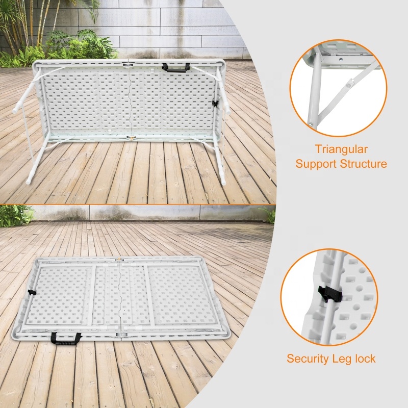 #4ft Portable Folding Table Mo - Outdoor Furniture Warehouse avaliação e preço