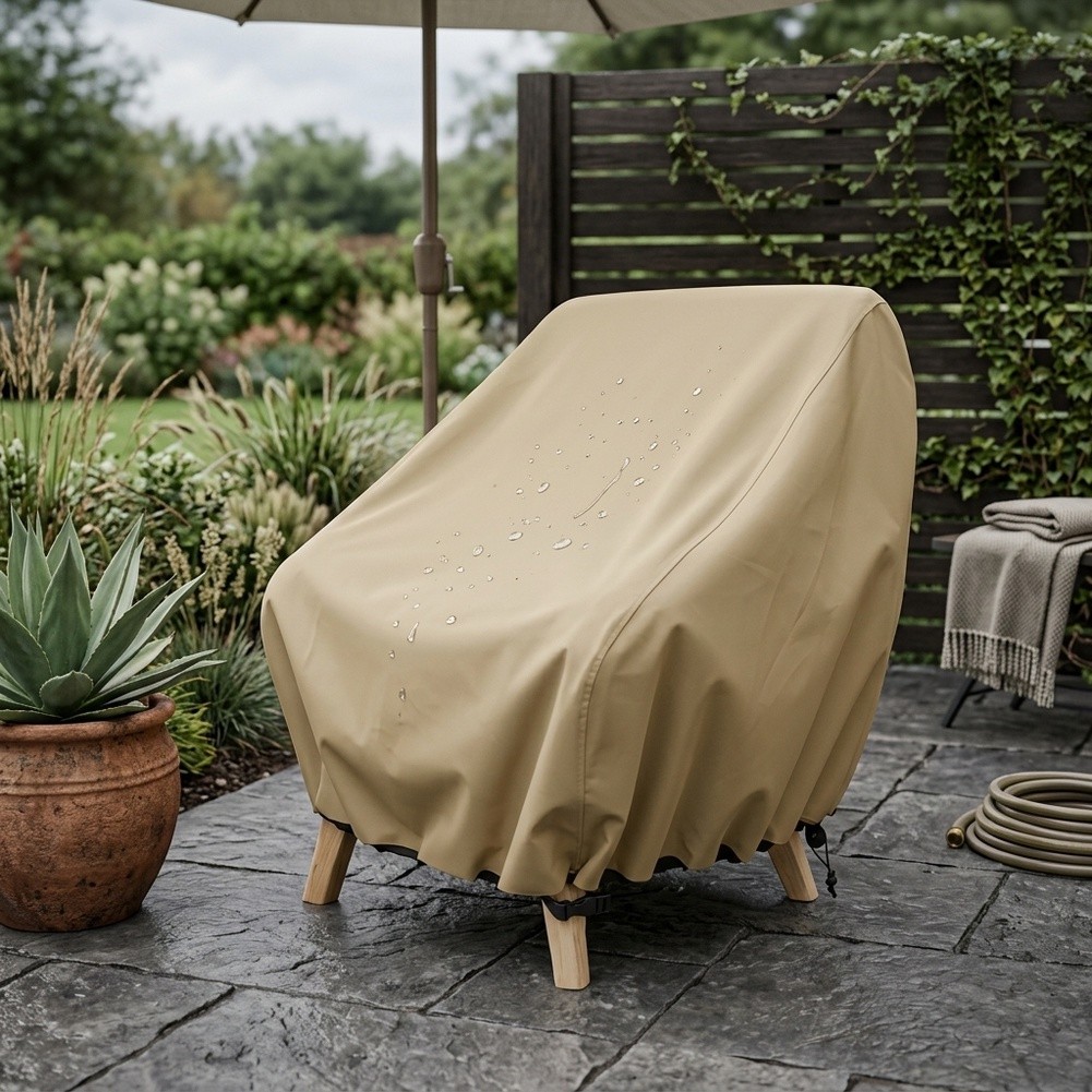 Waterproof Patio Chair Cover O - Outdoor Furniture Lounge avaliação e preço