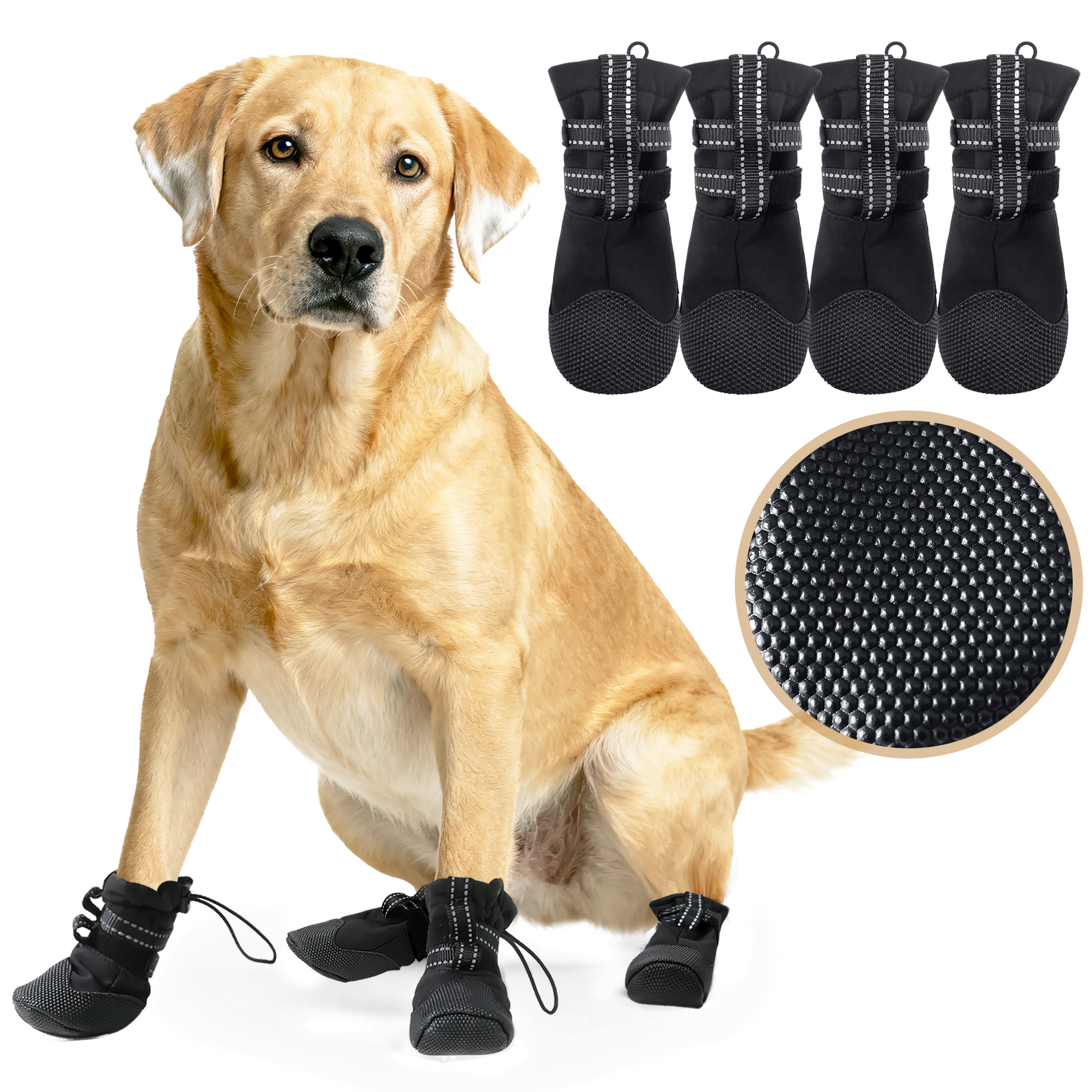 Dog Boots,Waterproof Dog Shoes - Outdoor Rug Waterproof avaliação e preço