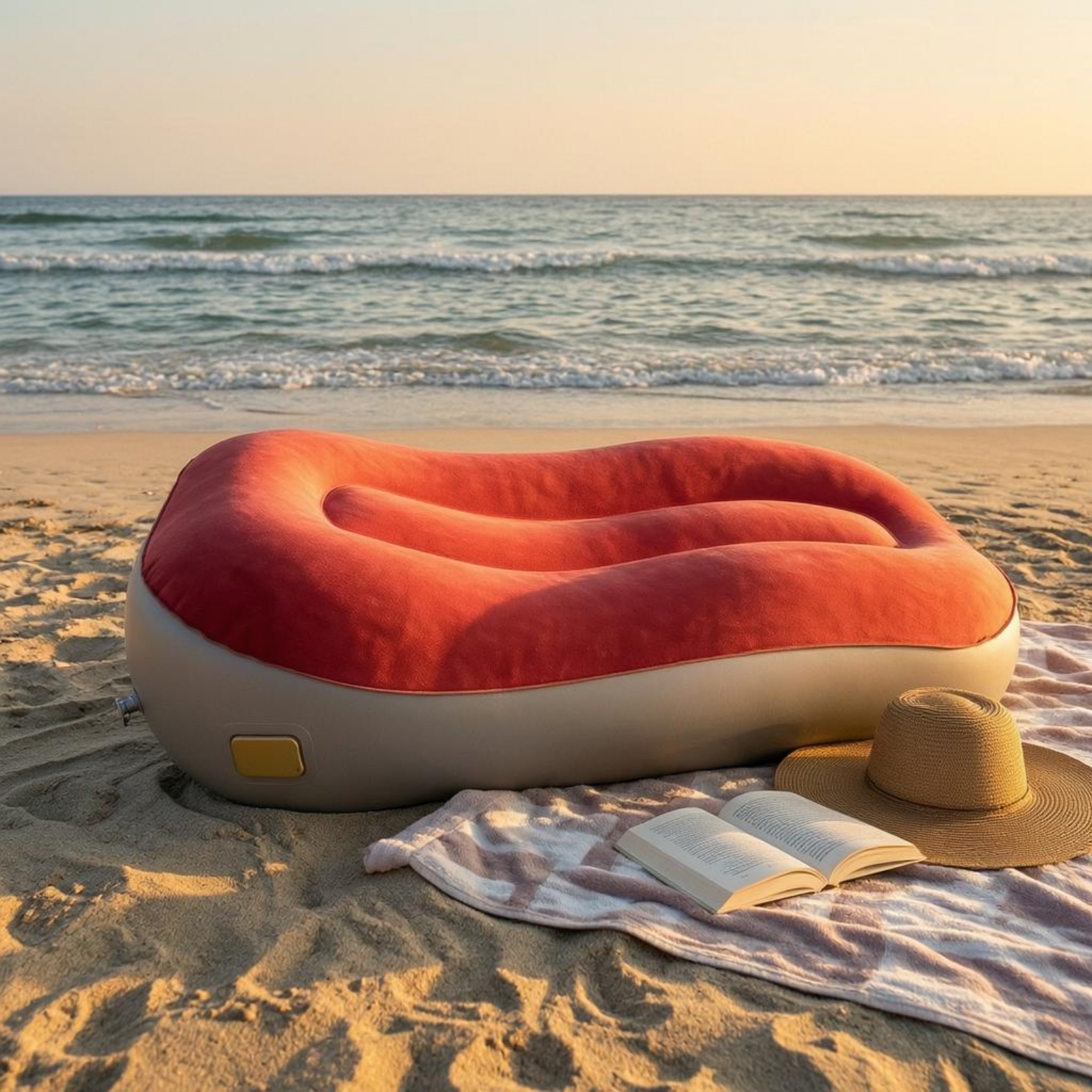 Single-Person Inflatable Sofa  - Outdoor Furniture Lounge avaliação e preço