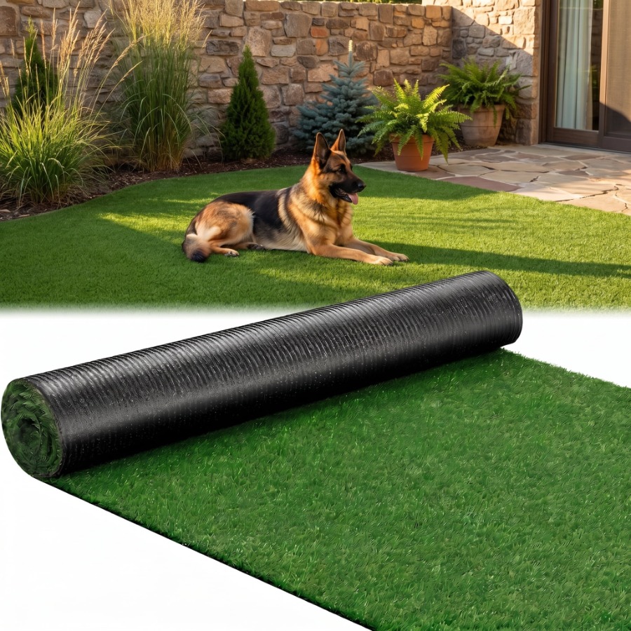 6.5 x 10 Ft Artificial Grass T - Outdoor Rug Waterproof avaliação e preço