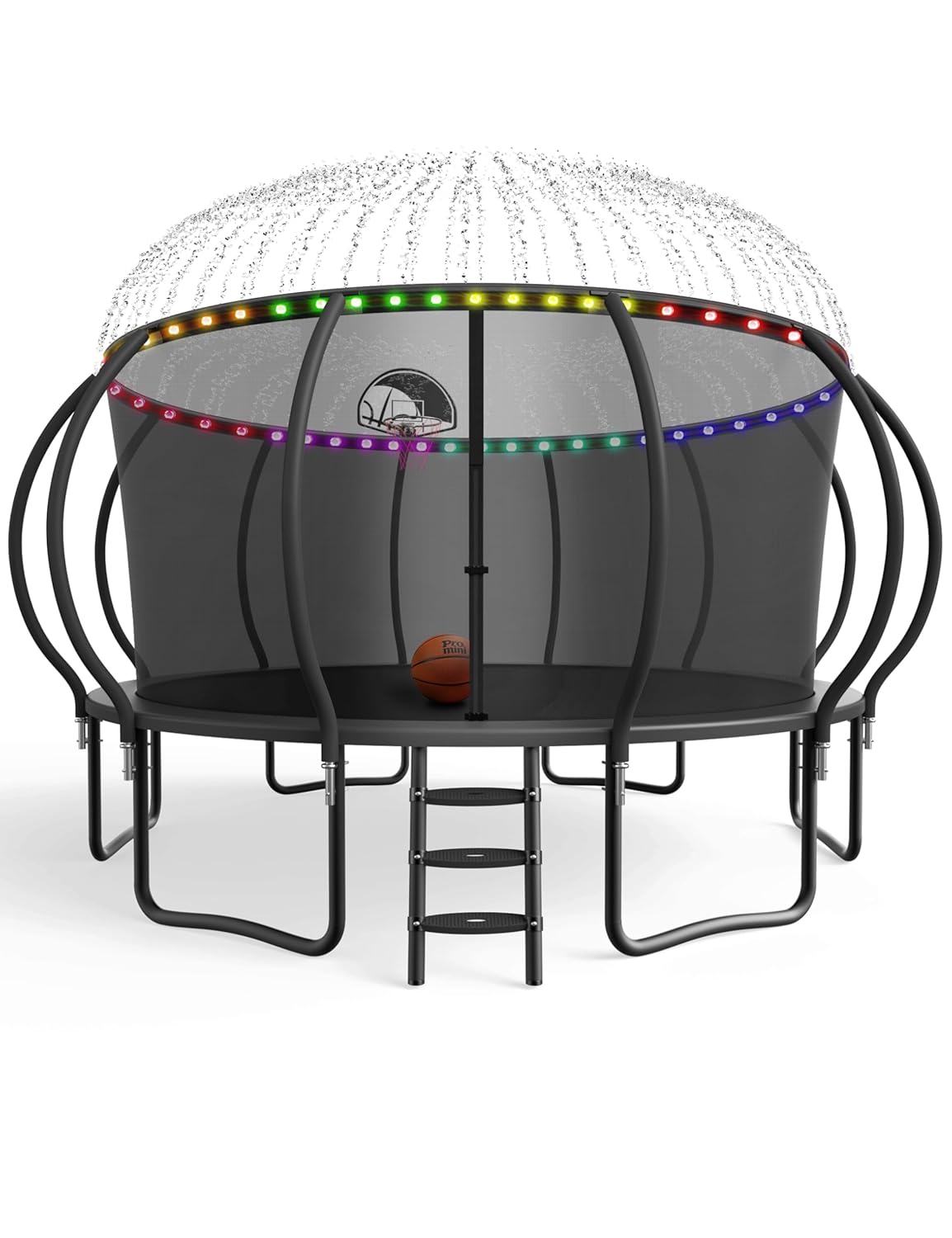 Large Outdoor Trampoline with  - Outdoor Furniture Modern avaliação e preço