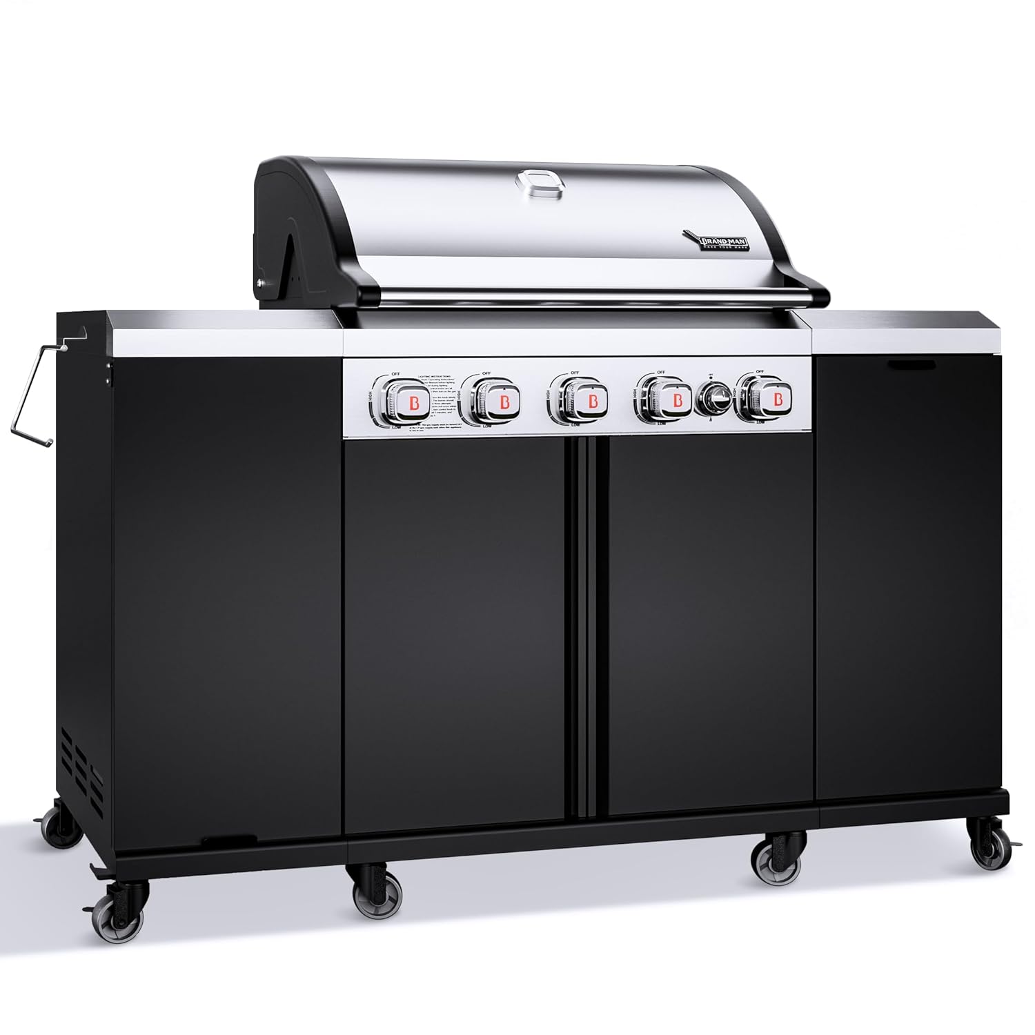 Brand-Man Propane Gas Grill Is - Outdoor Furniture Brands avaliação e preço