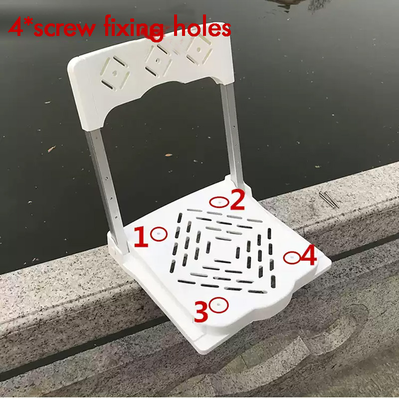 Foldable Fishing Box with Back - Outdoor Furniture Modern avaliação e preço