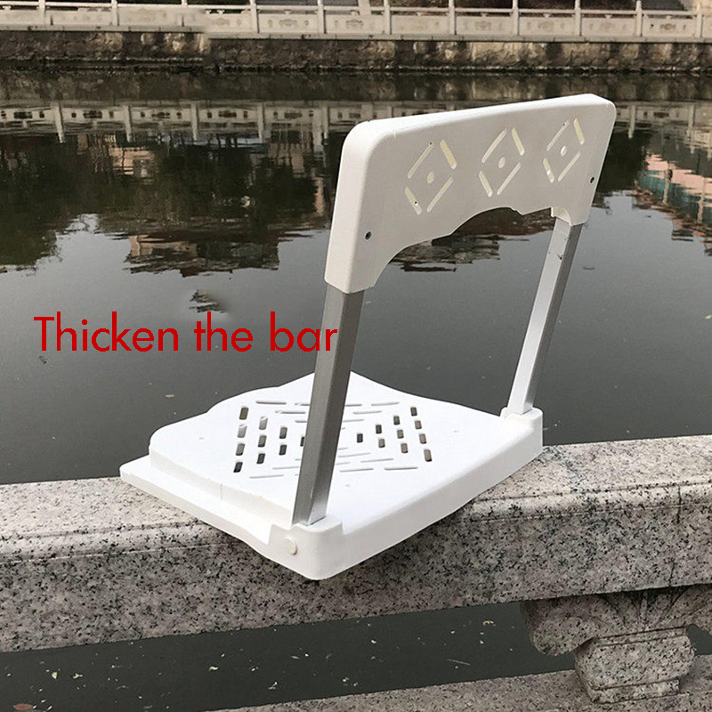 Foldable Fishing Box with Back - Outdoor Furniture Modern avaliação e preço