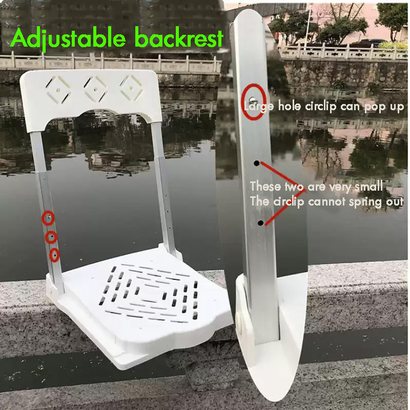 Foldable Fishing Box with Back - Outdoor Furniture Modern avaliação e preço