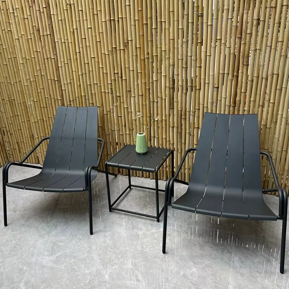 Italy Design Customizable Alum - Outdoor Furniture Table And Chairs avaliação e preço