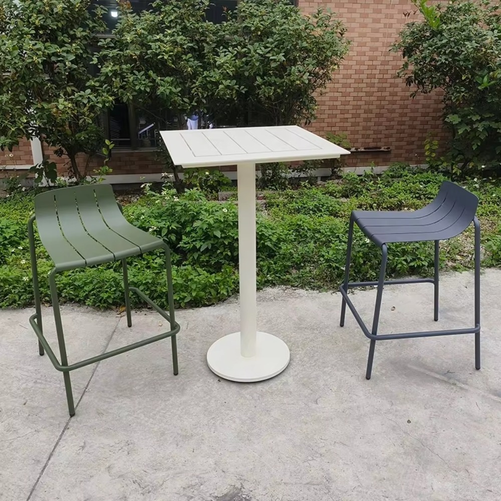 Italy Design Customizable Alum - Outdoor Furniture Table And Chairs avaliação e preço