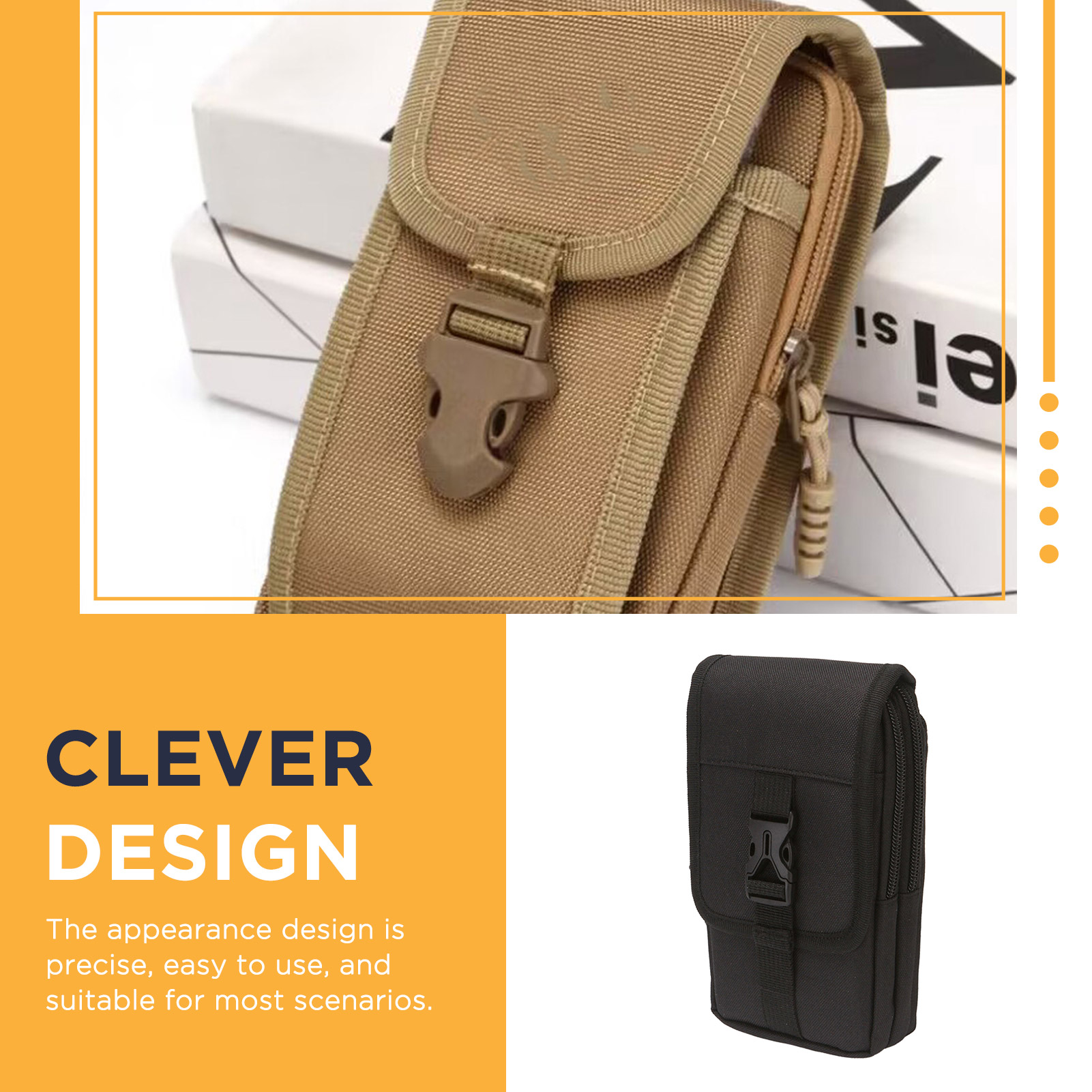 7 Inch Waist Pack For Phone Ou - Outdoor Rug Waterproof avaliação e preço