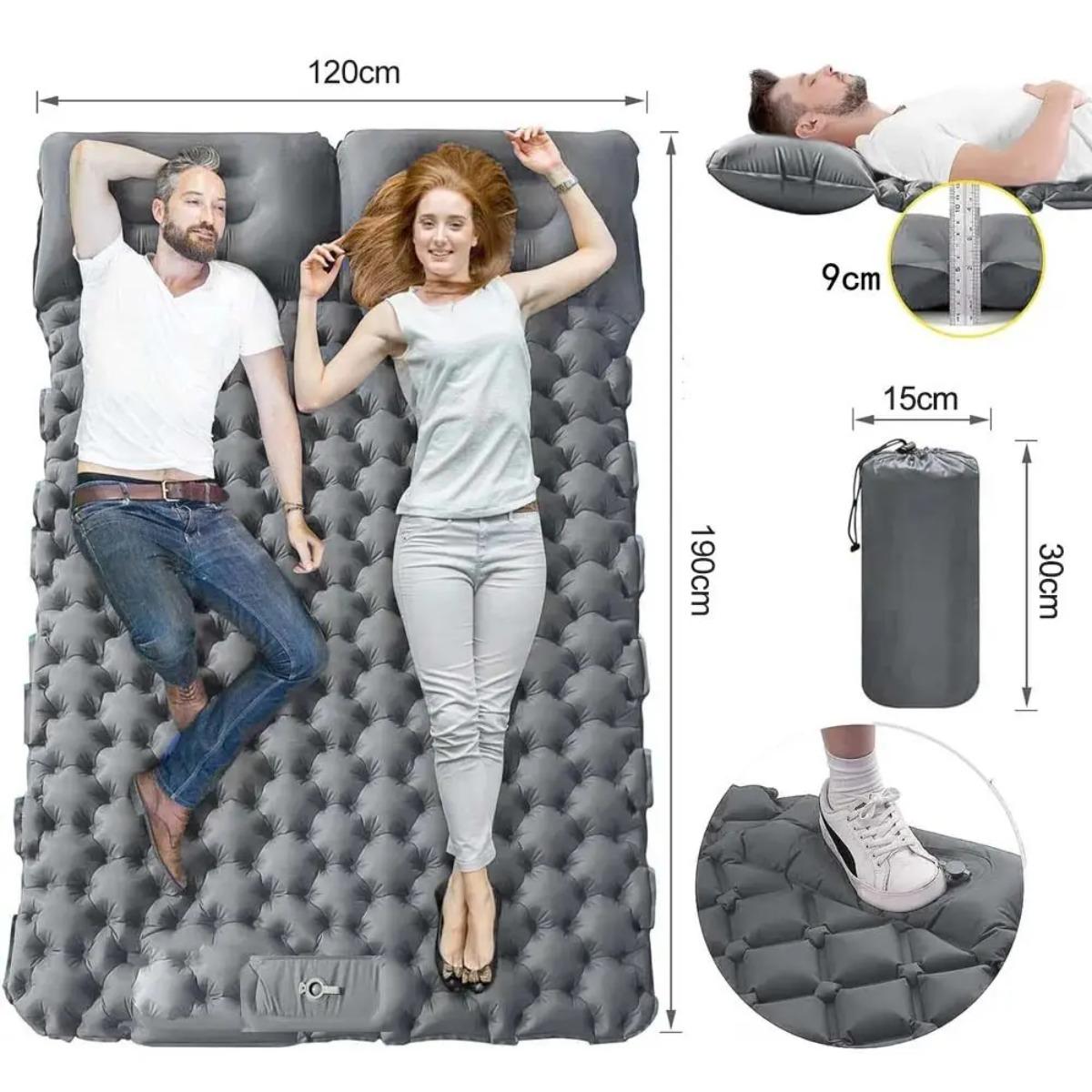Single & Double Inflatable Air - Outdoor Rug Waterproof avaliação e preço