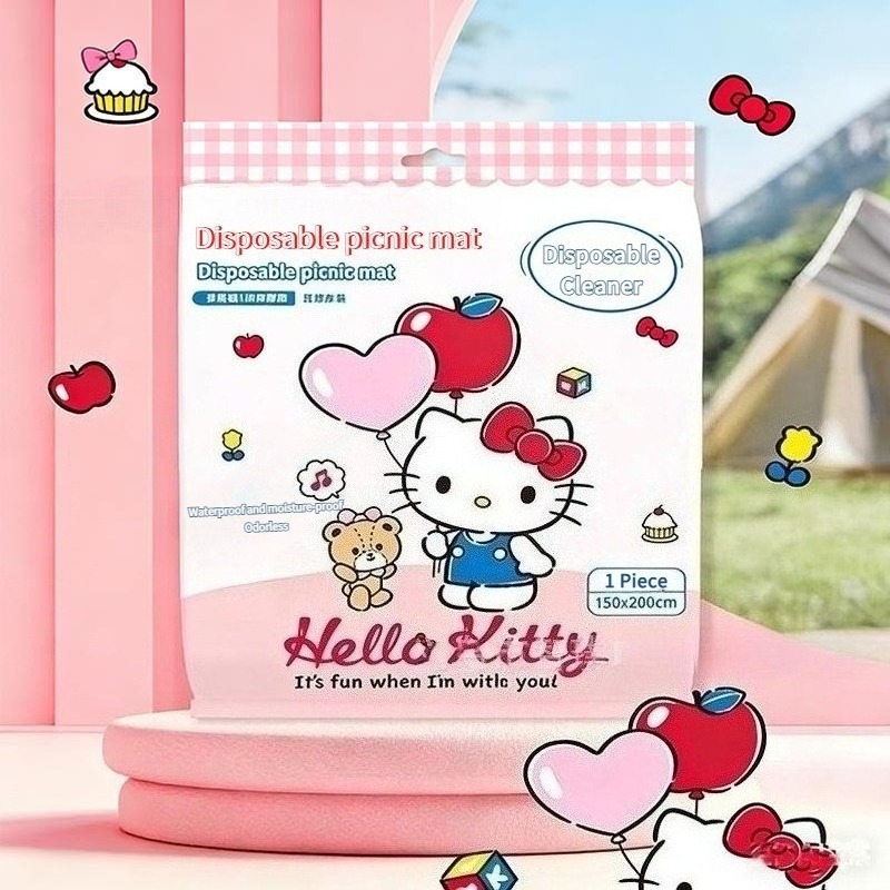 Sanrio Kawaii Hello Kitty Wate - Outdoor Rug Waterproof avaliação e preço
