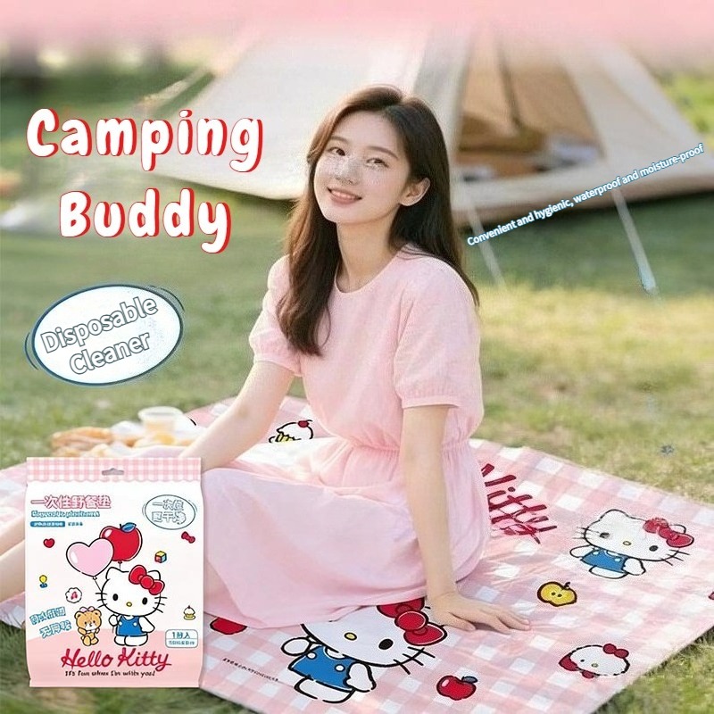 Sanrio Kawaii Hello Kitty Wate - Outdoor Rug Waterproof avaliação e preço