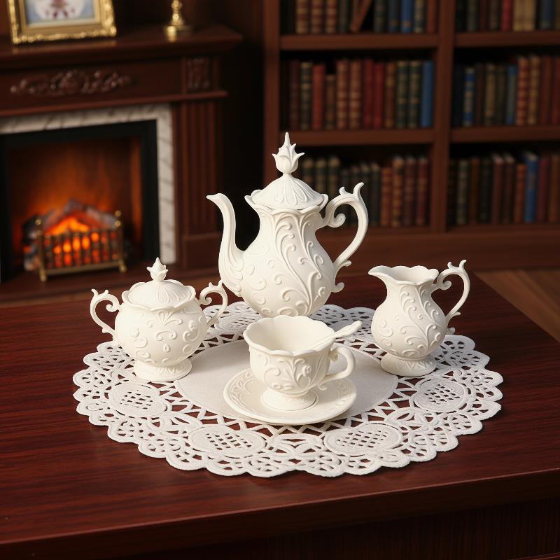 1 Set Simulation Mini Flower R - Bistro Table Set avaliação e preço
