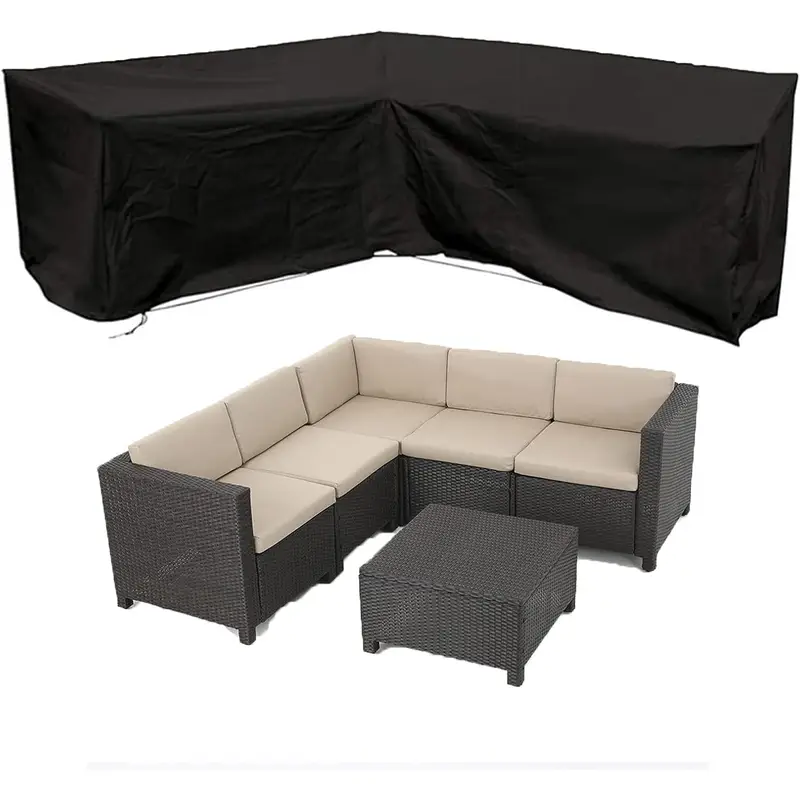 Anti-UV L-shaped Outdoor Sofa  - Outdoor Furniture Fabric Waterproof avaliação e preço