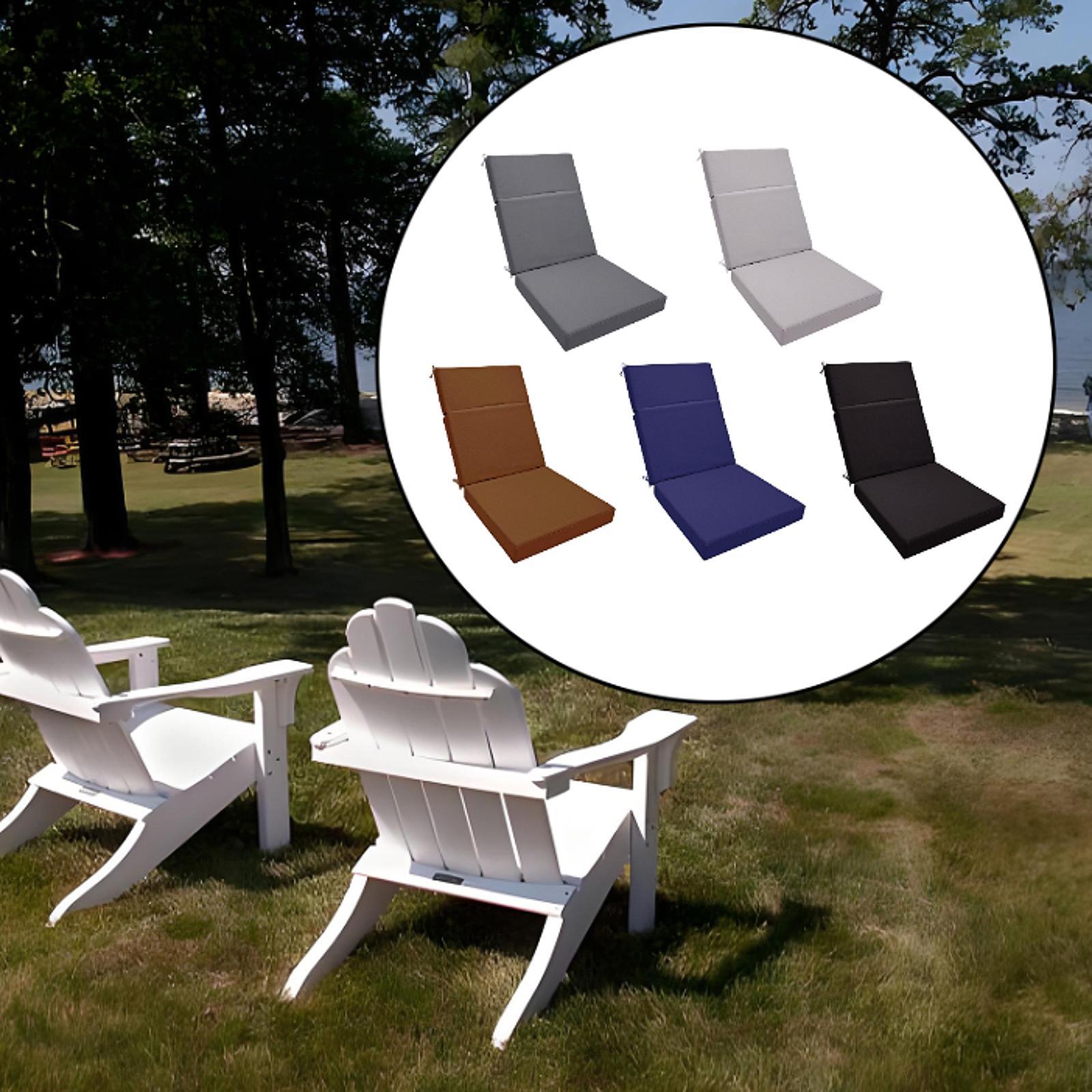 Patio Chair Cushion Seat Pad w - Deck Chair Lounger avaliação e preço