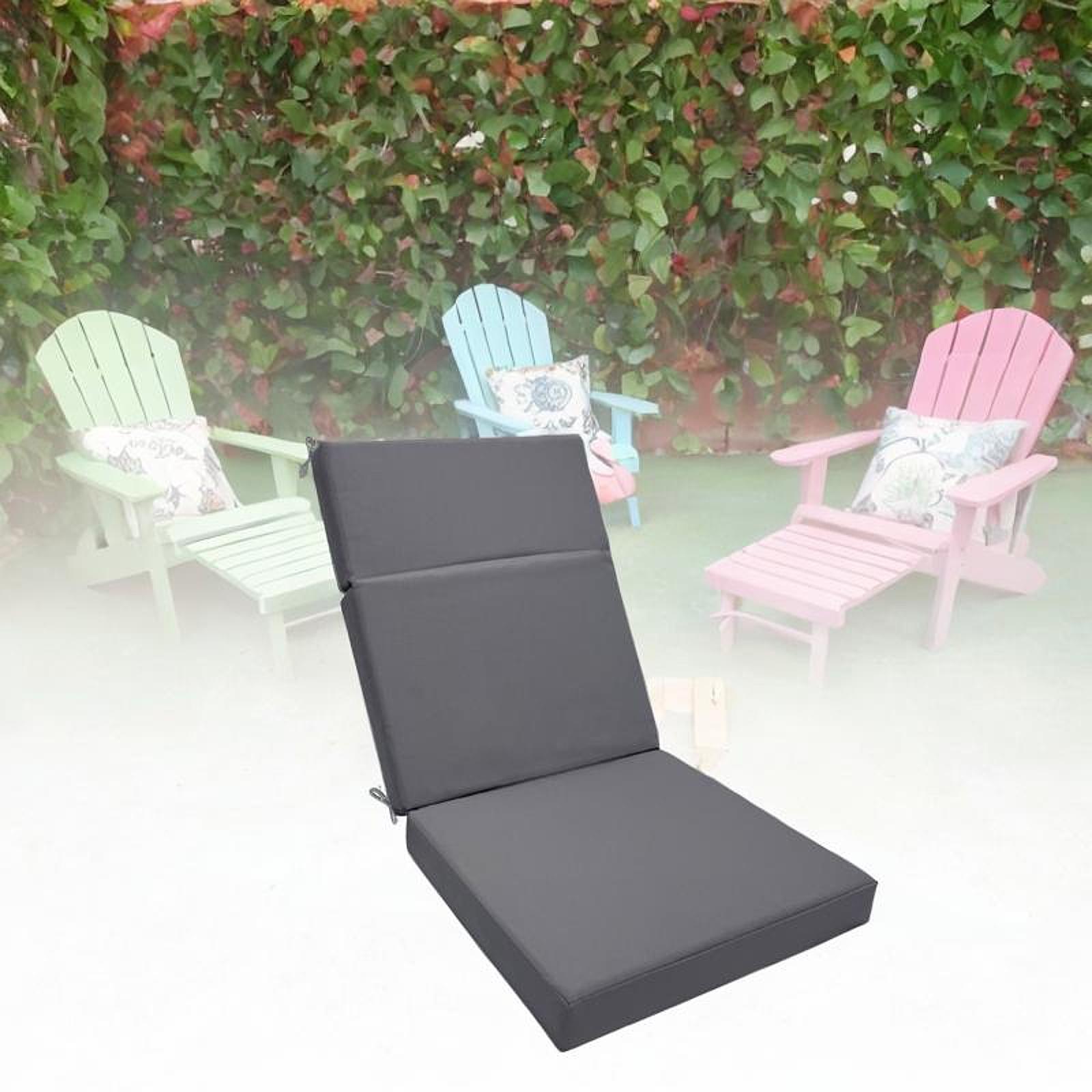 Patio Chair Cushion Seat Pad w - Deck Chair Lounger avaliação e preço
