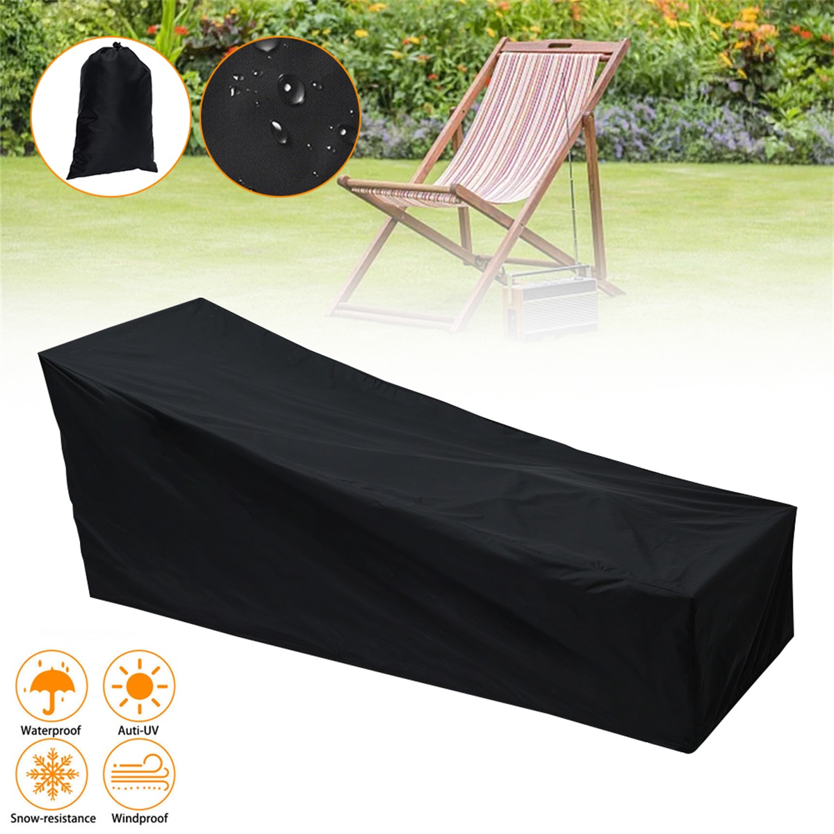 Outdoor Garden Sunbed Cover Su - Outdoor Furniture Paint avaliação e preço