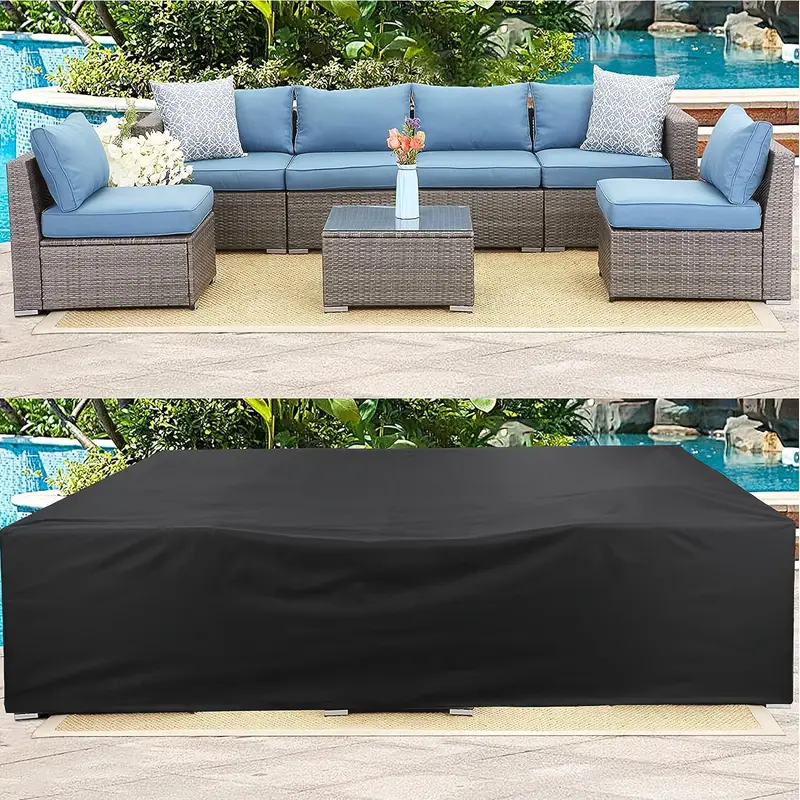 Patio FurnitureCover Rectangul - Outdoor Furniture Table And Chairs avaliação e preço