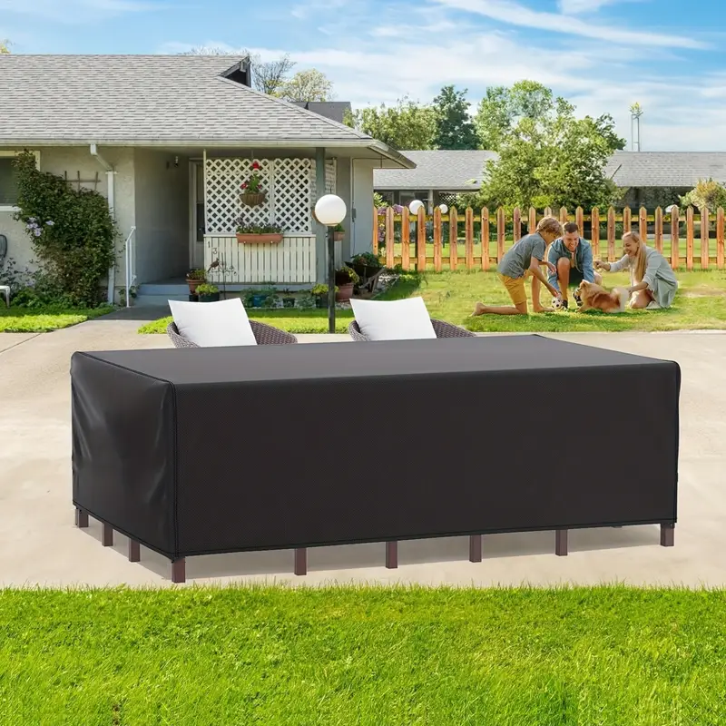 Patio FurnitureCover Rectangul - Outdoor Furniture Table And Chairs avaliação e preço