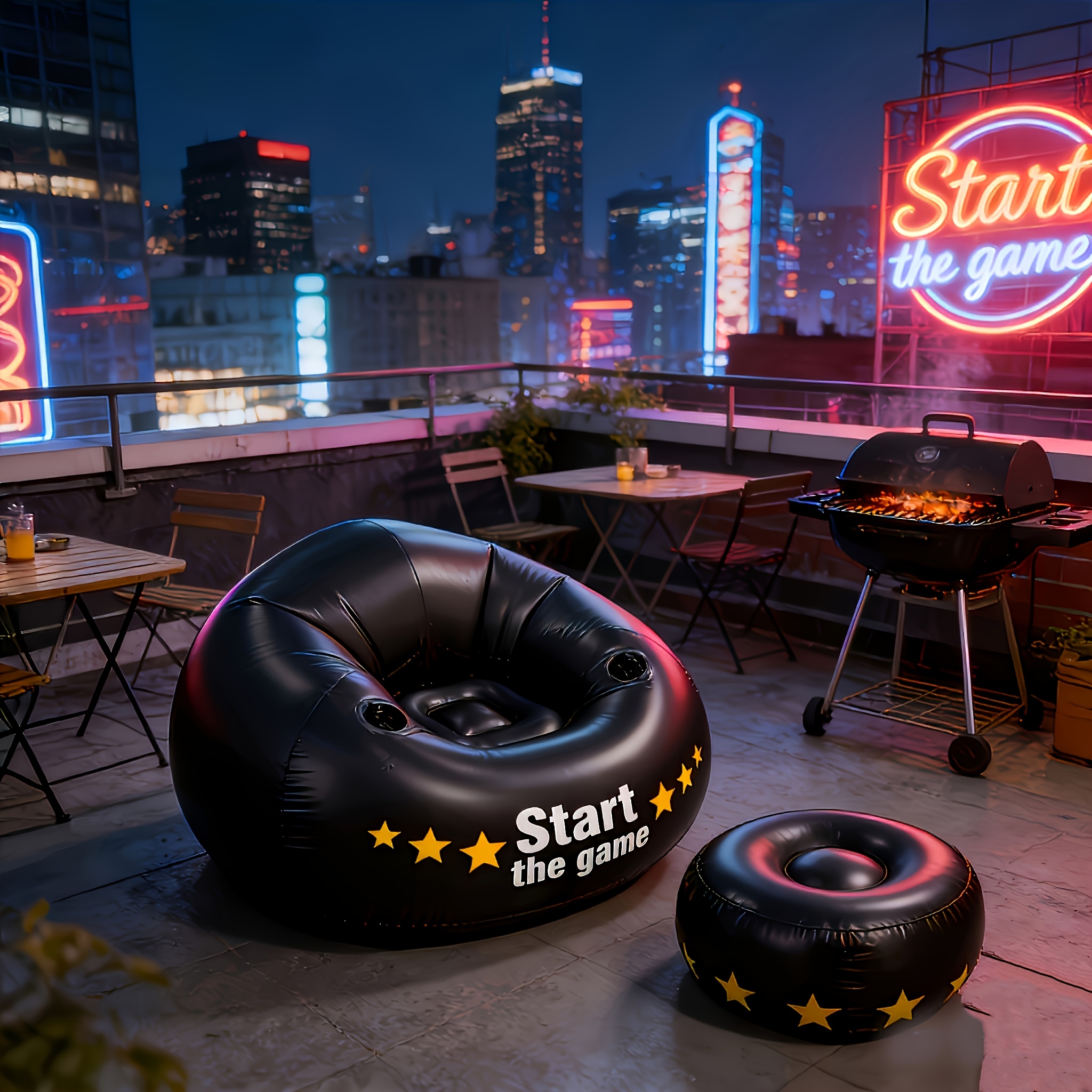 Gaming Inflatable Lazy Sofa Ch - Outdoor Furniture Lounge avaliação e preço