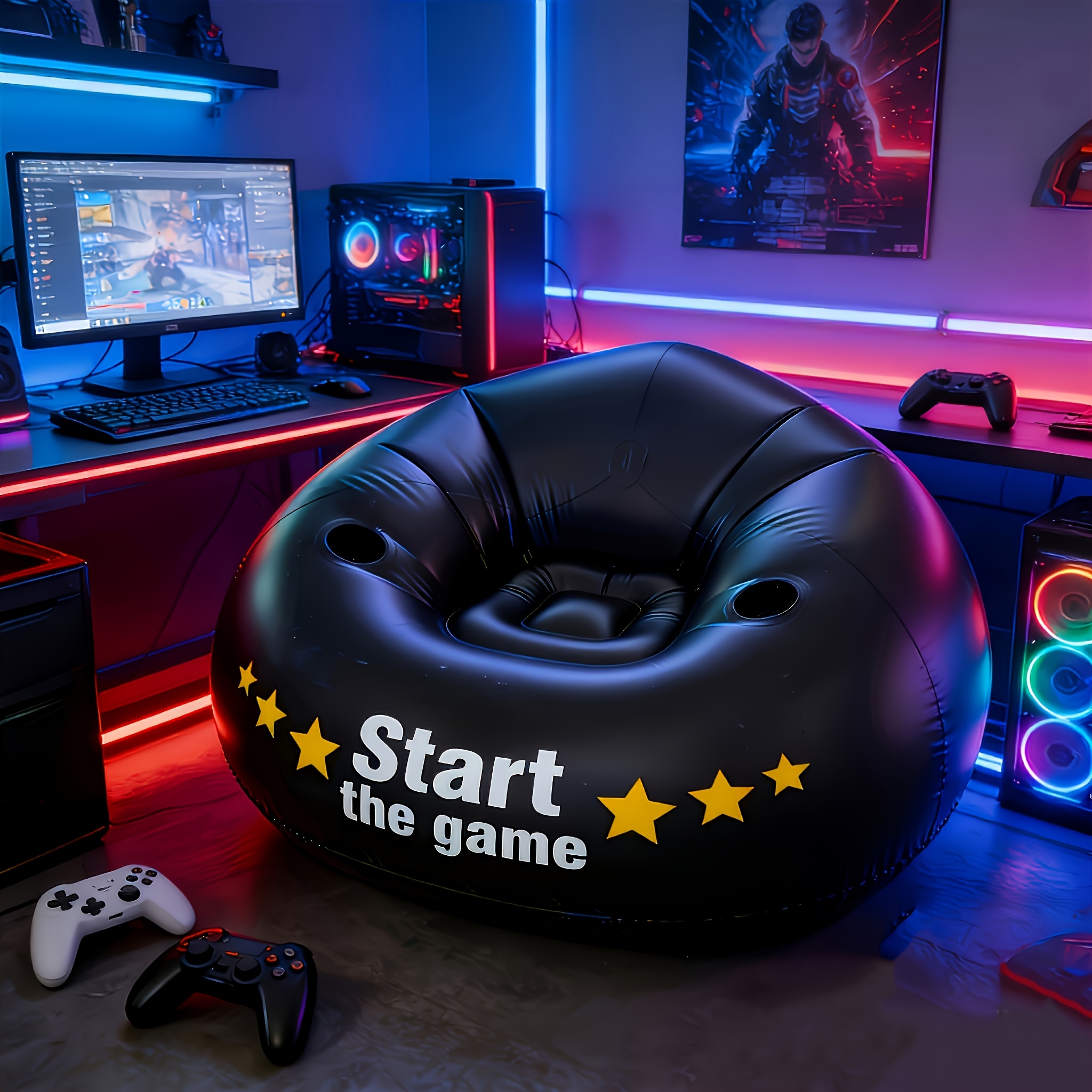 Gaming Inflatable Lazy Sofa Ch - Outdoor Furniture Lounge avaliação e preço