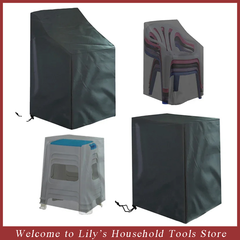 Stacked Chair Dust Cover Outdo - Outdoor Furniture Fabric Waterproof avaliação e preço