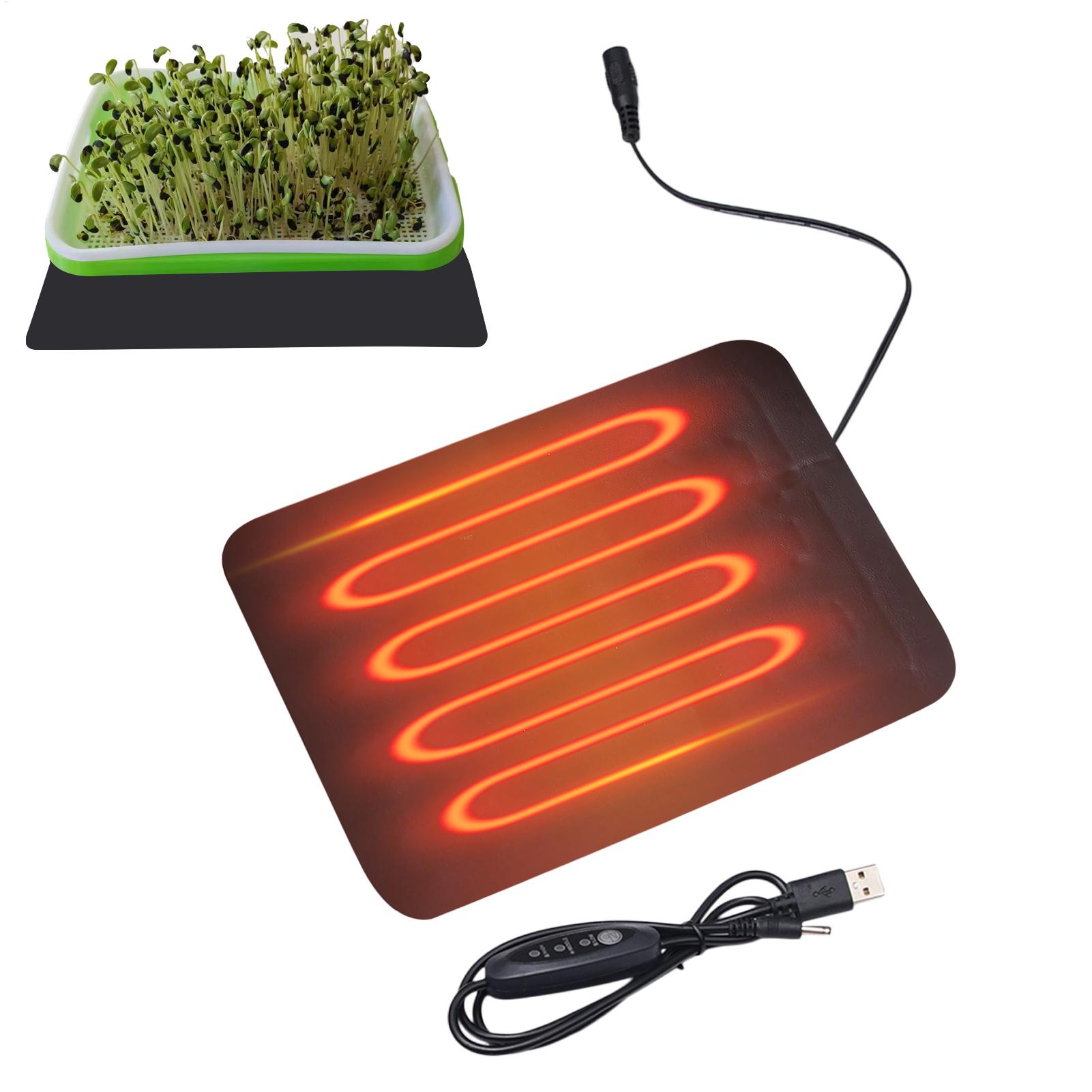 8.5W Seedling Heat Mat 5V 2A P - Outdoor Rug Waterproof avaliação e preço