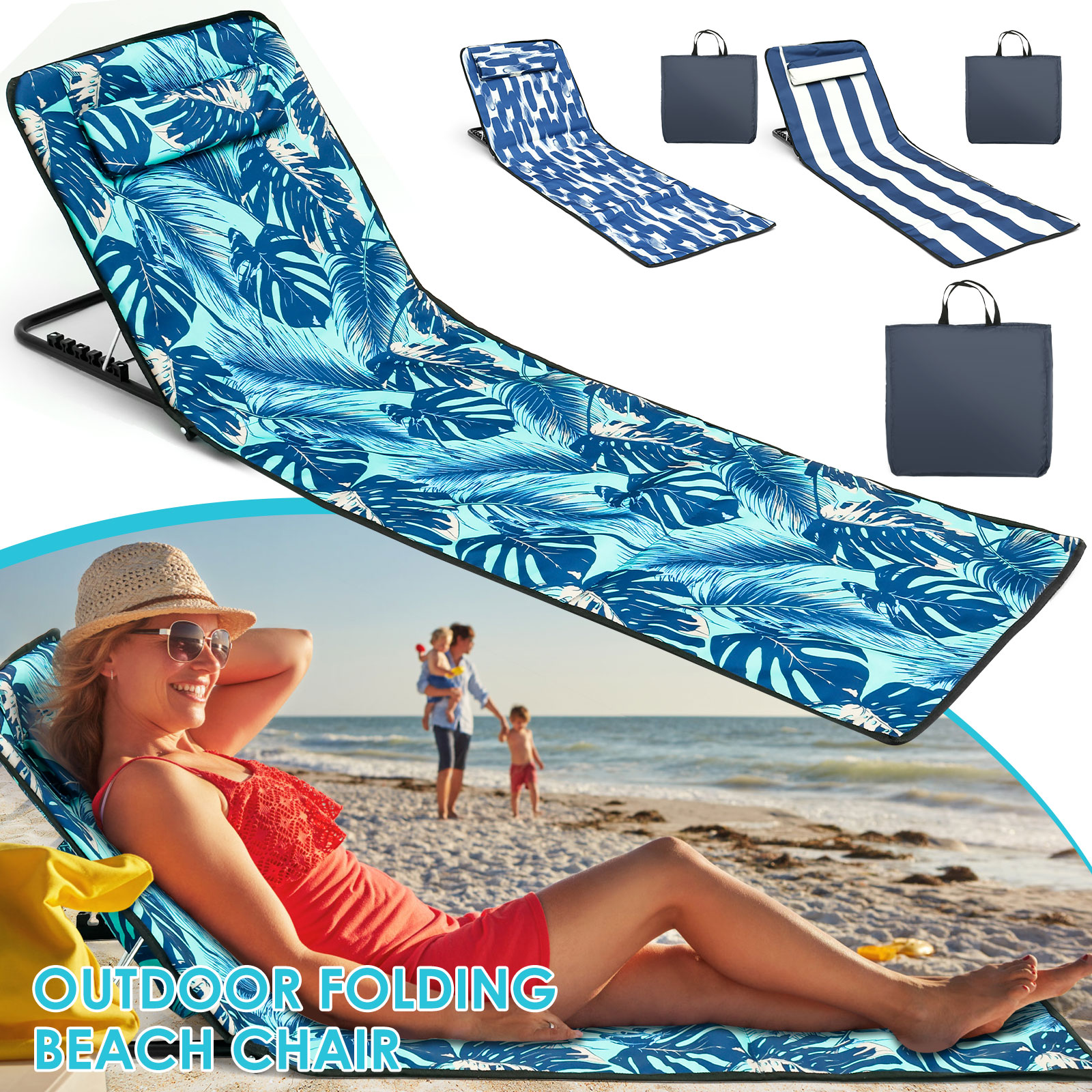 Beach Sun Chair Mat Oxford Clo - Outdoor Furniture Replacement Fabric avaliação e preço