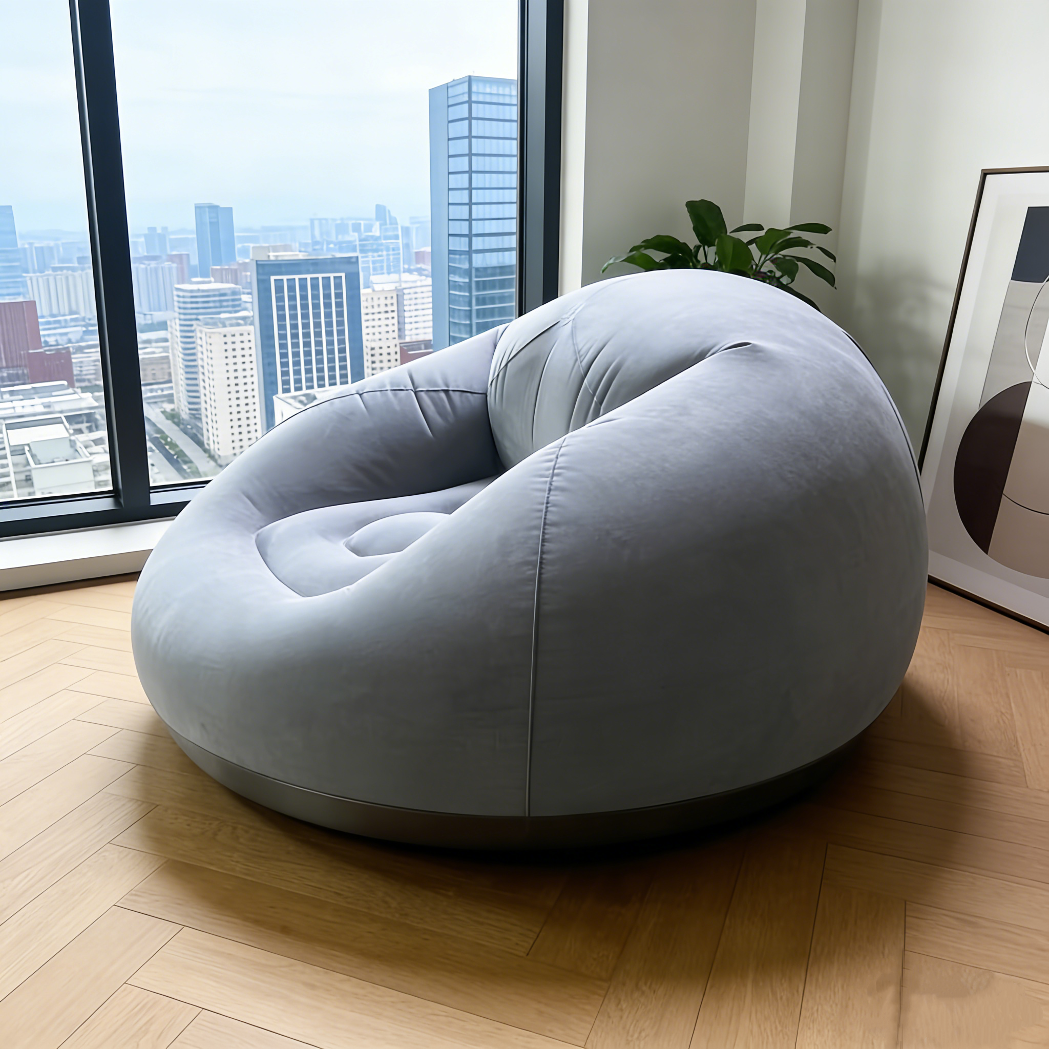 Portable Inflatable Round Air  - Outdoor Furniture Lounge avaliação e preço