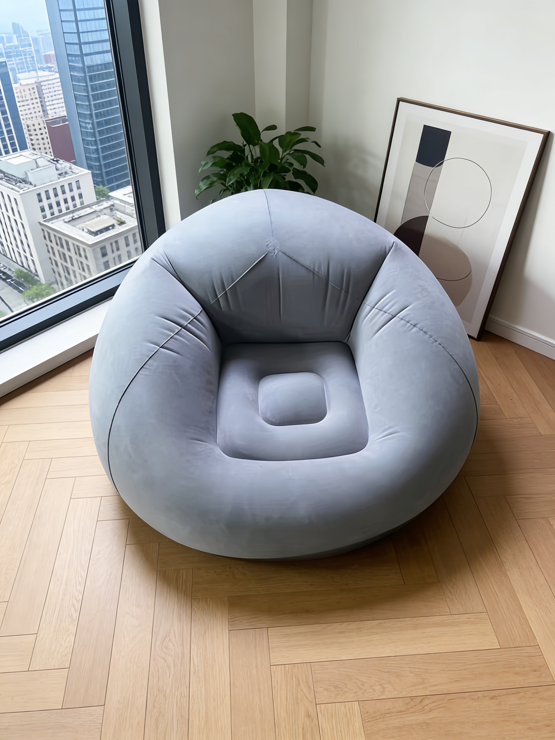 Portable Inflatable Round Air  - Outdoor Furniture Lounge avaliação e preço
