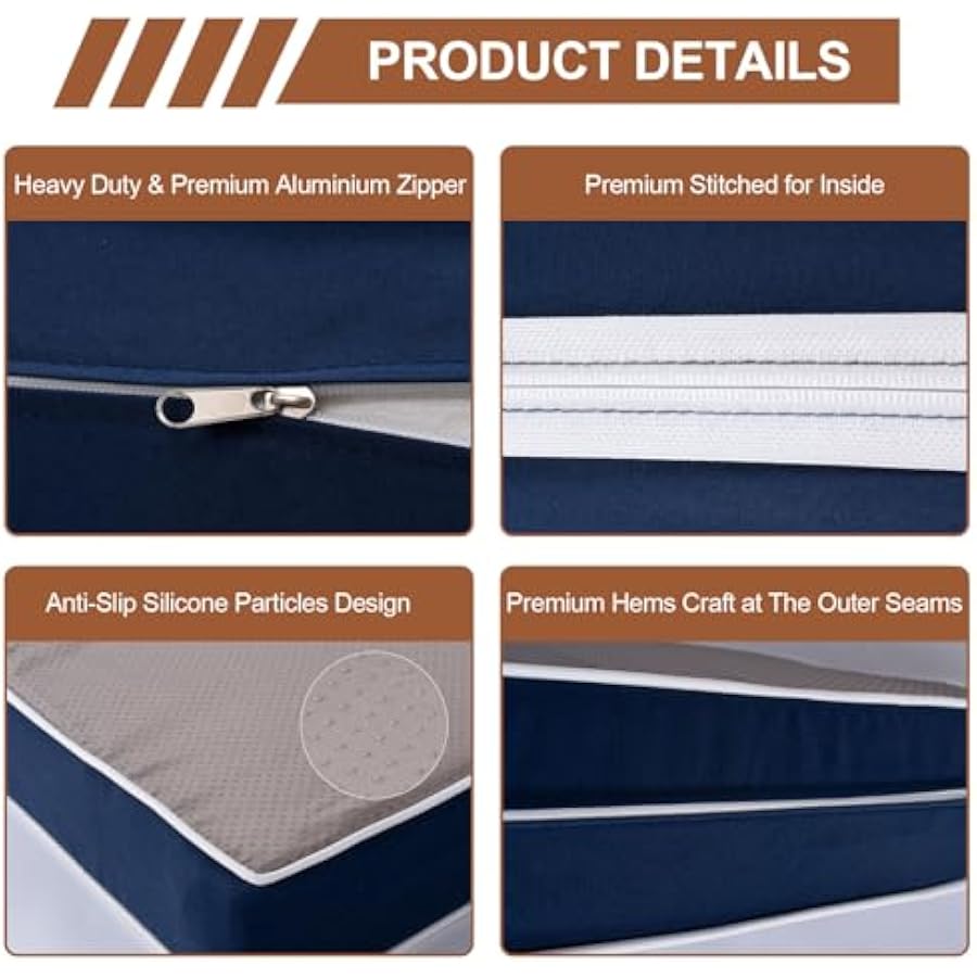 14 Piece Outdoor Patio Cushion - Outdoor Furniture Replacement Fabric avaliação e preço
