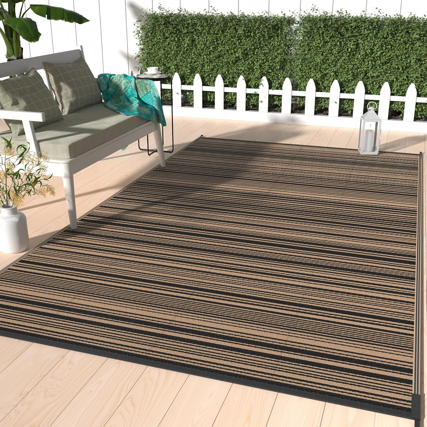 Reversible Waterproof Outdoor  - Outdoor Rug Waterproof avaliação e preço