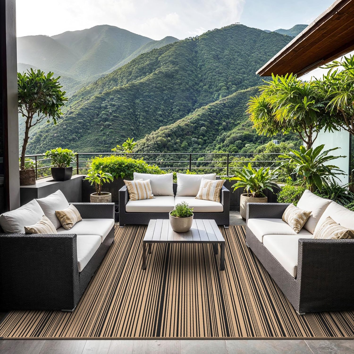 Reversible Waterproof Outdoor  - Outdoor Rug Waterproof avaliação e preço