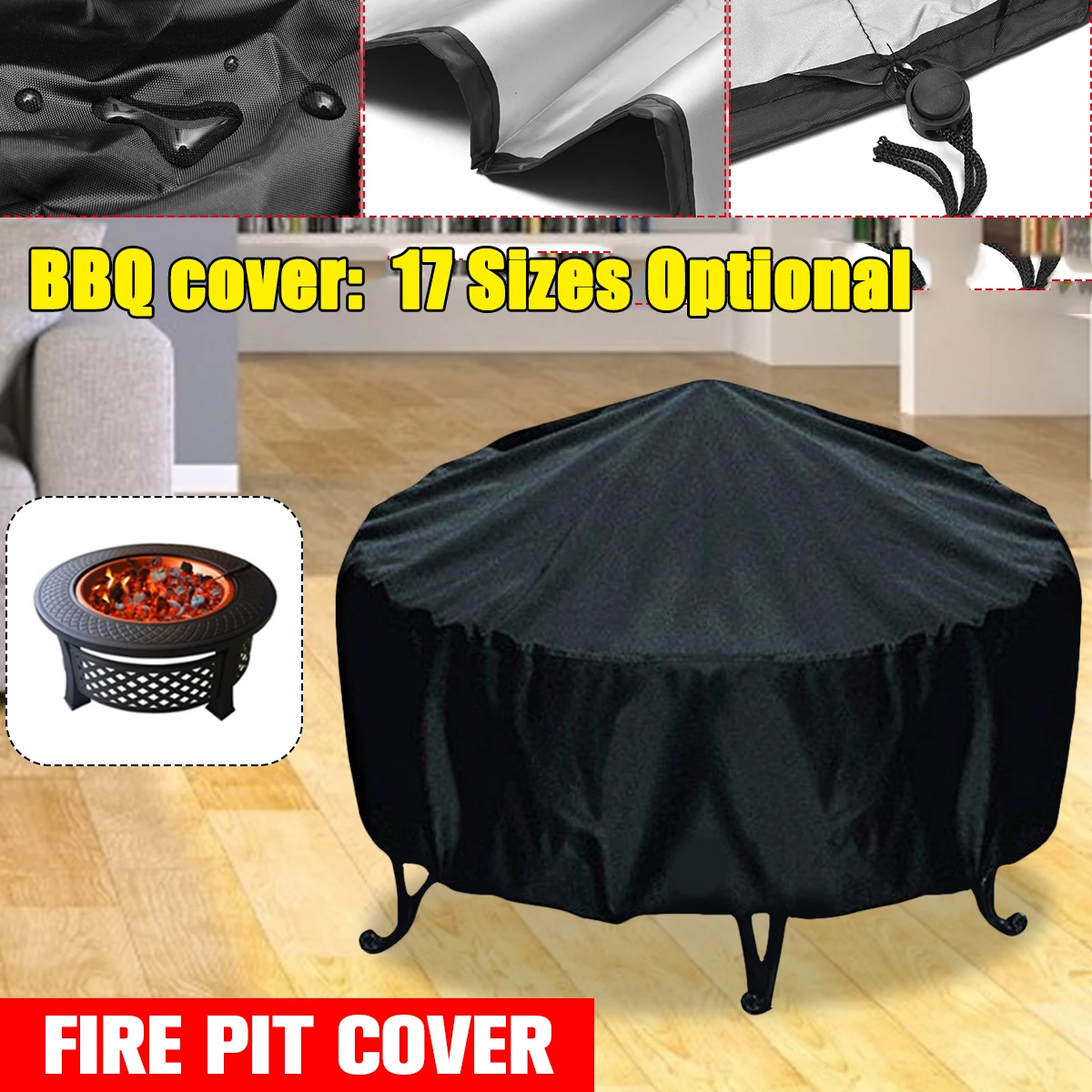 Waterproof Patio Fire Pit Cove - Outdoor Furniture Fabric Waterproof avaliação e preço